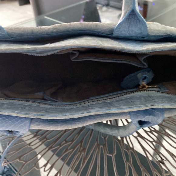 Nancy Gonzalez crocodile light blue bag - Picture 5 of 15